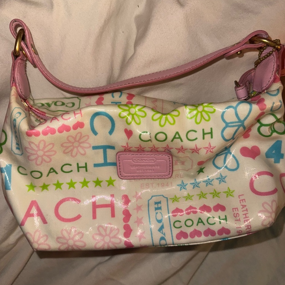 Coach Y2K Vintage Rainbow Butterfly Mini bag